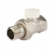 Клапан балансировочный прямой STOUT - 1/2" (ВР/НР-американка, PN10, Tmax 120°C)