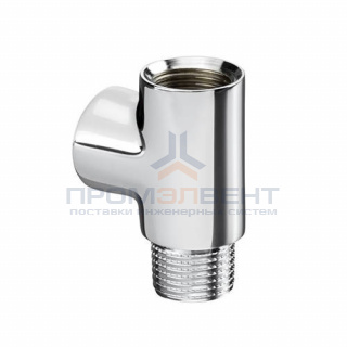 Тройник Oventrop - 1/2"НР x 1/2"ВР (белый)