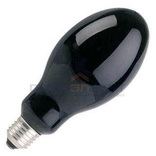 Лампа ртутная ультрафиолетовая ДРЛ Sylvania HSW 125W E27 Blacklight