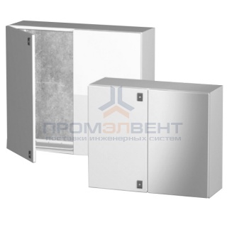 Навесной металлический влагозащищенный шкаф DKC CE IP55 800x1000x200мм двухдверный с монтажной плато