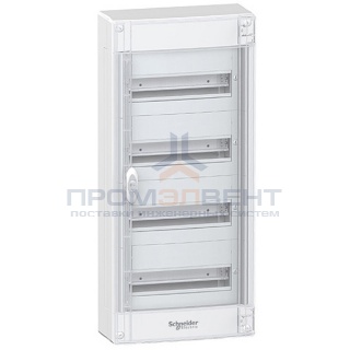 Щит навесной Schneider Electric Pragma (4х13) 52 модуля с прозрачной дверью с клемниками N+PE
